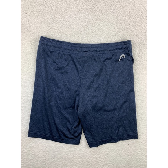 HEAD Men's Small Navy Blue‎ Tennis Shorts Pockets Drawstring Gymwear - Picture 9 of 10